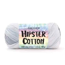 Premier Hipster Cotton Yarn 3 PACK "FADED MONOCHROME"