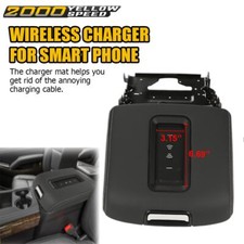 Fit For 15-20 Tahoe Yukon Suburban Center Console Armrest Lid Wwireless Charger Fit For 15-20 Tahoe Yukon Suburban Center Console Armrest Lid Wwireless Charger