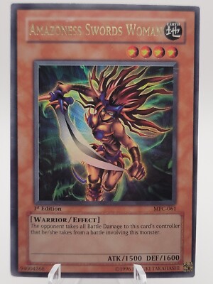 Amazoness Swords Woman MFC-061 Magician's Force 1st Edition