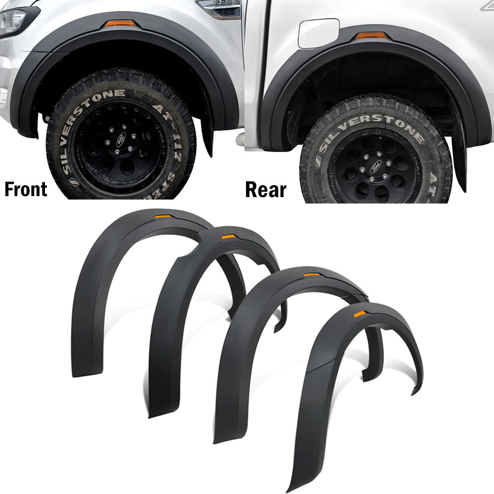 Fender Flares Kit for Ford Ranger PX2 PX3 20152022 Matt Black Guard