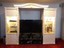 entertainment center white