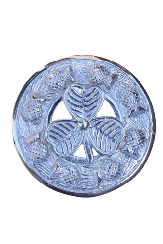 Broche Écusson Chrome Écossais Disponible En 6 Styles - Picture 3 of 13