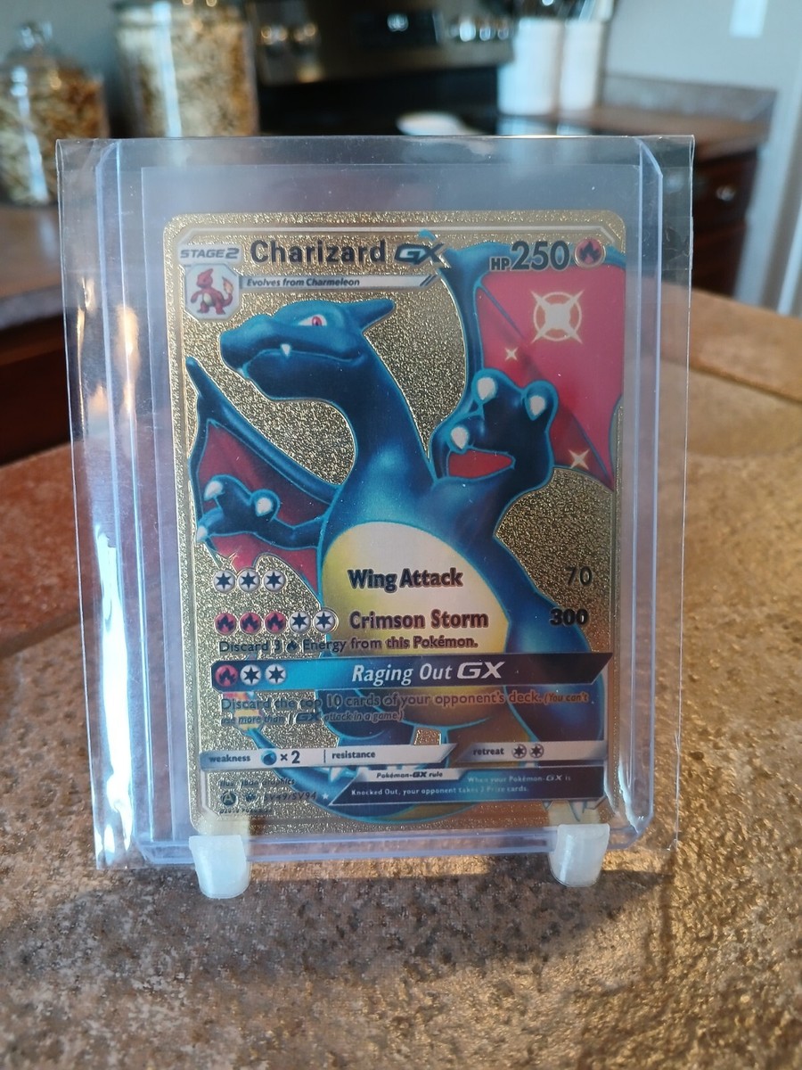 Charizard GX Shining Gold Texture Card SV49/SV94 Custom Card
