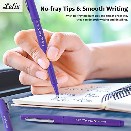 Pens For School Paper Mate Flair Felt Tip Pens Lelix Felt Tip Pens