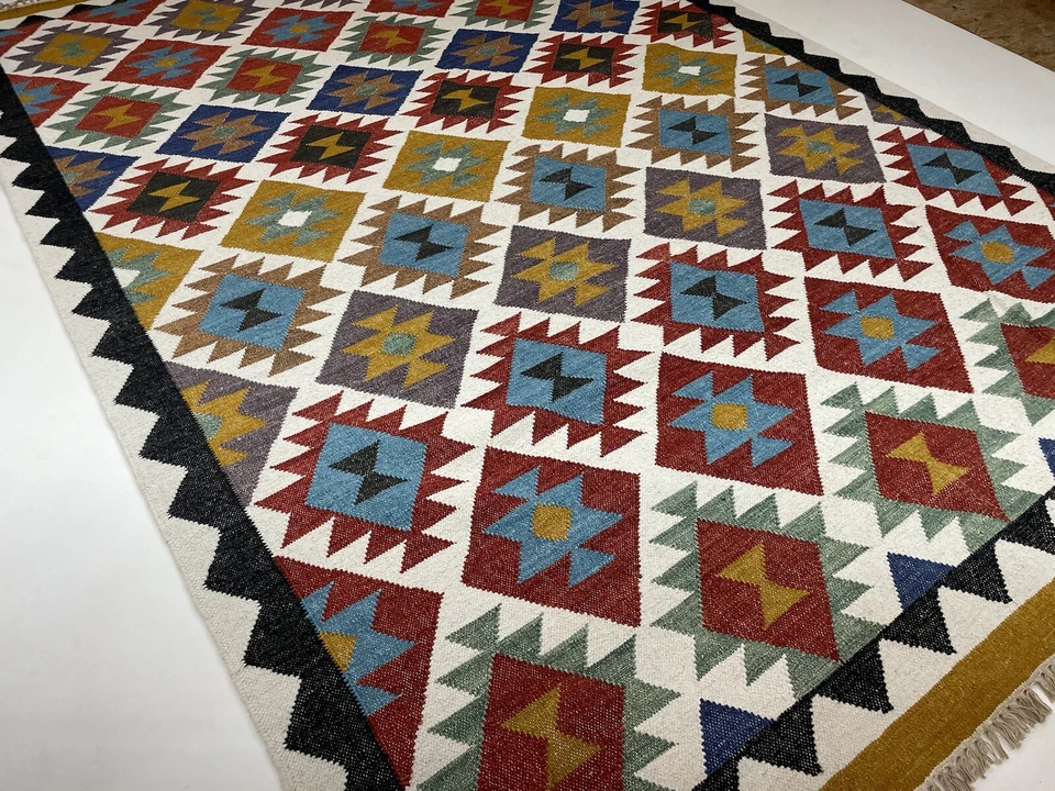 Kelim Modern Brand Neu Handgewebt Top Design 240x170 - Bild 4 von 4