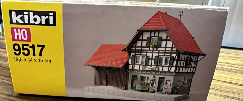 KIBRI HO 9517 - Pre Owned Model Kit-Osterheide Railway Station - Image 2 of 3