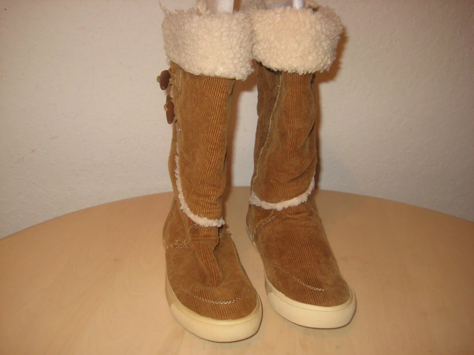 Nuevas botas de pana Rocket Dog para mujer Tansy Indian Sun 6,5 M zapatos modelo de exhibición Foto 3 de 4