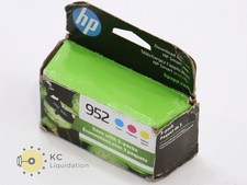HP 3-Pack 952 Cyan/Magenta/Yellow Ink Cartridge Aug 2027