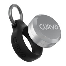 CURVD Premium Carrying Case - Durable Travel Keychain 1 Pack, Black