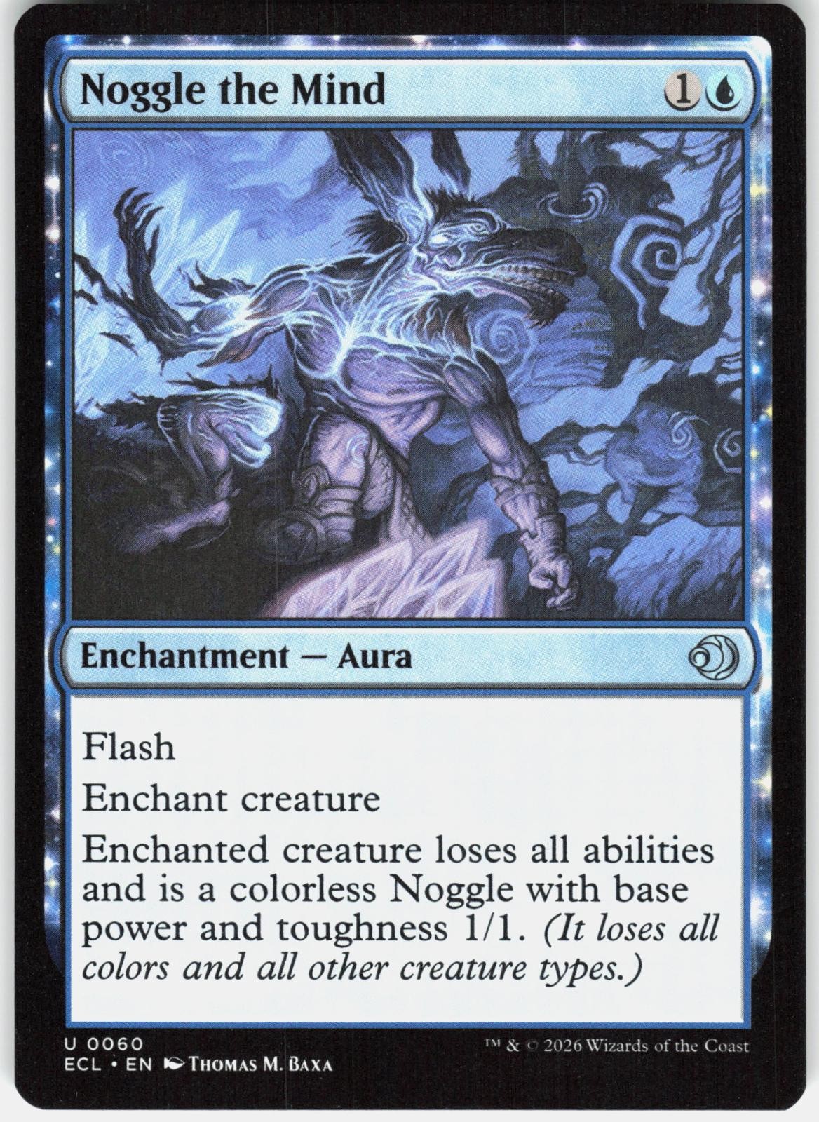 Noggle the Mind 60 Uncommon Lorwyn Eclipsed Magic: The Gathering Near Mint