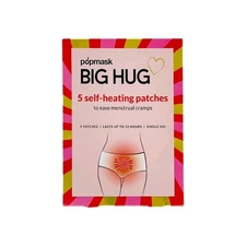 Popmask-Big Hug -Pack of 5 self-heating patches To ease menstrual cramps 04/2028