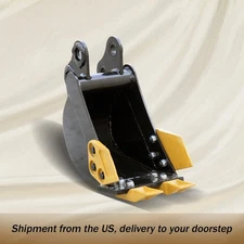200mm Narrow Trenching Tooth Bucket Attachment For 0.8-1.5Ton Mini Excavators