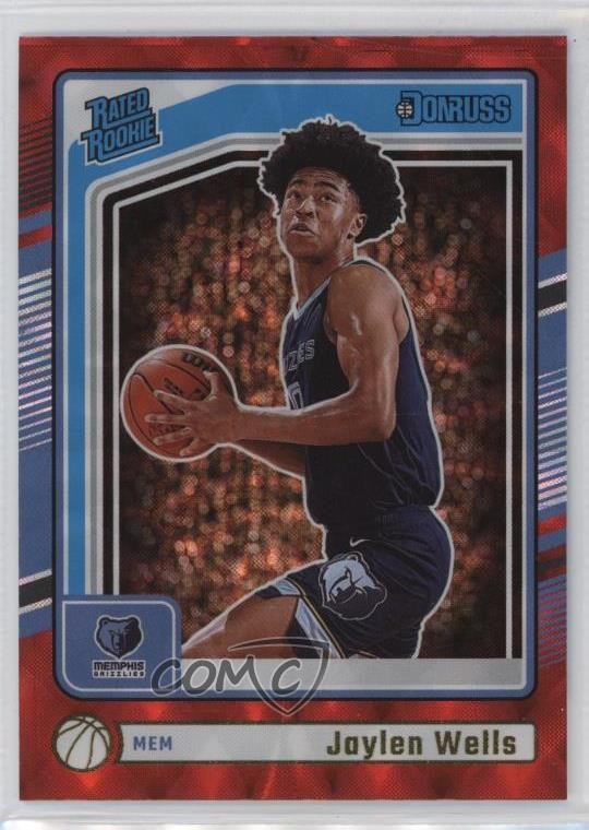 2024-25 Panini Donruss Rated International Jaylen Wells #245 Rookie RC 1nr7