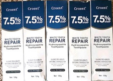 5 pcs 7.5 Hydroxyapatite Toothpaste for Enamel Protection and Tooth Strengthene