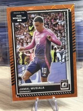 2025-26 Panini Donruss Jamal Musiala Orange Velocity /199 Road to FIFA World Cup