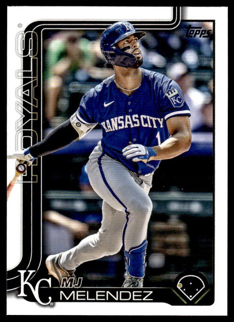 2025 Topps Series 2 MJ Melendez #536 Kansas City Royals