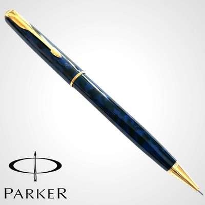 PARKER Sonnet Lacquer Midnight Blue Portamine 0.5 Dimonite G Vintage France | NOS