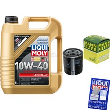 Kit D'Inspection Filtre Liqui Moly Huile 5L 10W-40 pour Chevrolet Étincelle