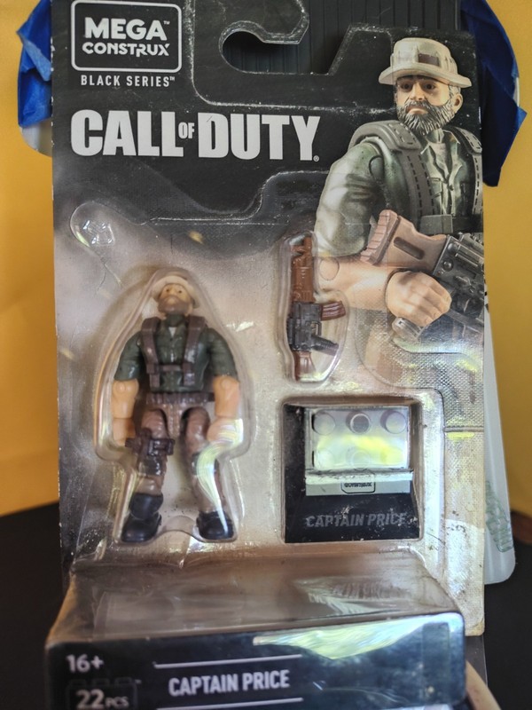 Captain Price Action Figure Black Series Mega Construx/Bloks Call Of Duty