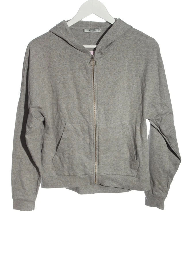 MANGO Cárdigan Mujeres Chaqueta Talla EU 36 gris claro estilo sencillo - Imagen 4 de 4