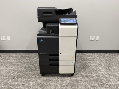 Konica Minolta Bizhub C250i Color Copier Printer Scanner Finisher/Only 51k Meter