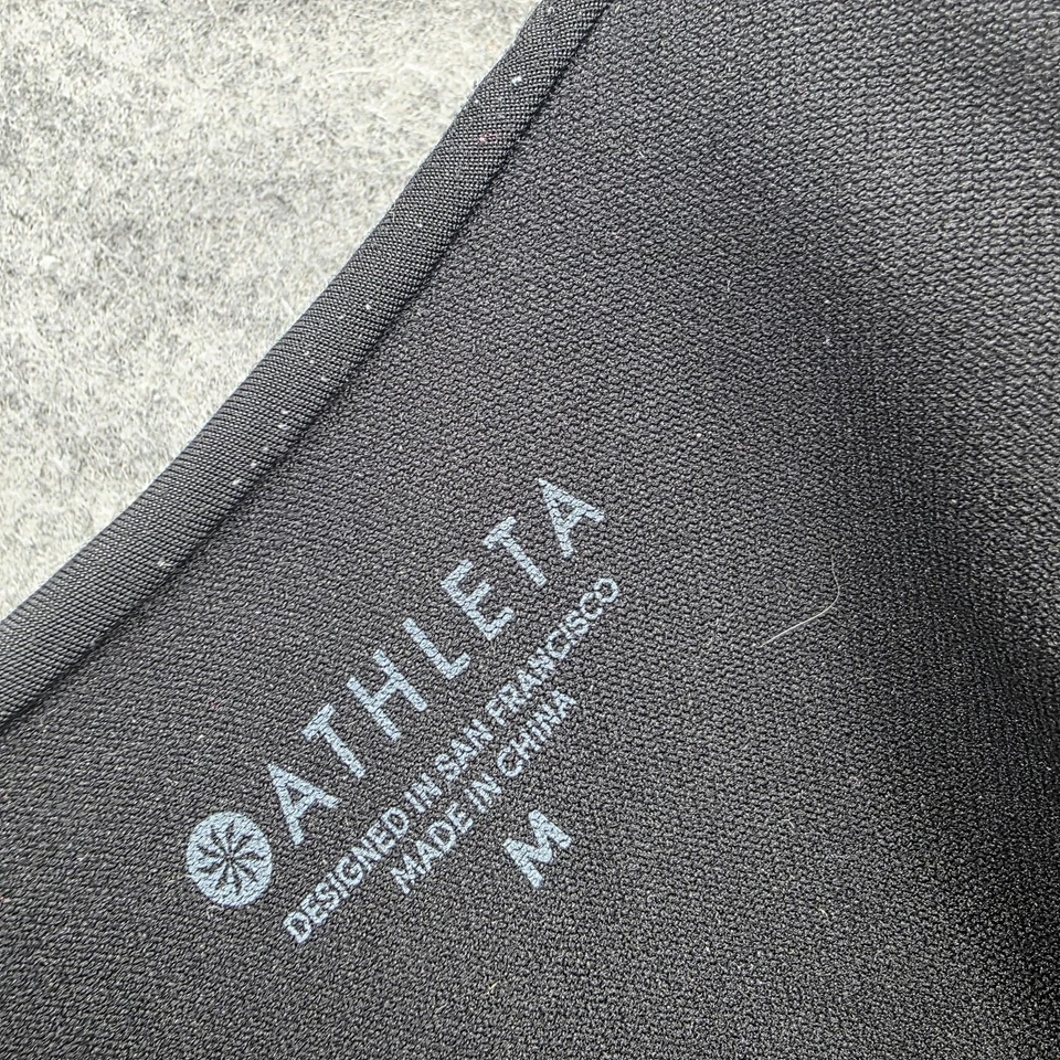 Sujetador Athleta Bralette Mujer Mediano Tirantes Espalda Acolchado Inalámbrico Atlético Yoga Foto 2 de 4