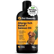 Dog Allergy Relief Salmon Oil for Seasonal Itch Relief for Dogs, Omega-3 for