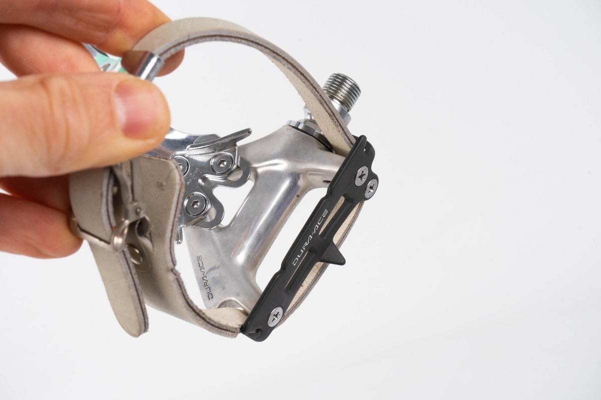 NOS SHIMANO PD-7400 DURA ACE PEDALS toe clip vintage 80S NEW road