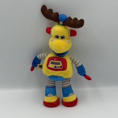 VTG Build a Bear Mini Hal Robot Moose Multicolored Plush Stuffed Animal Toy 1998