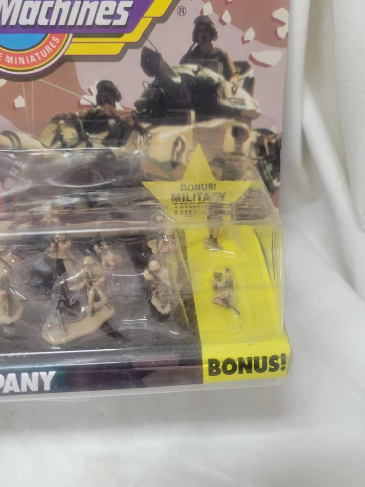 Vintage 1991 Galoob Micro Machines Military Combat Company Sealed Hummer Troops - Image 4 of 4