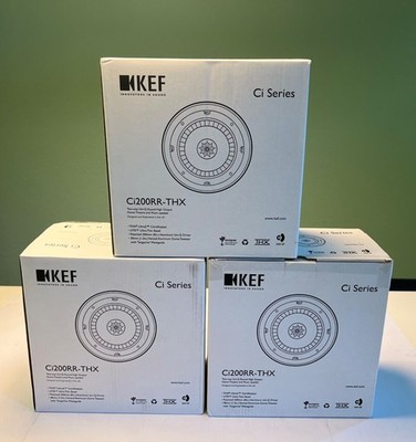 Brand New KEF Ci200RR-THX In-Ceiling Speaker / 3 units