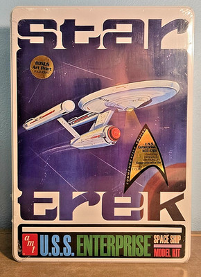 AMT Star Trek U.S.S. ENTERPRISE Collector's Edition #AMT1701 SEALED in TIN