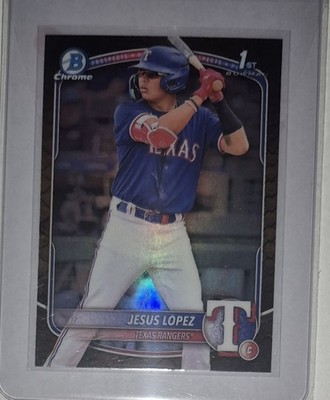 Jesus Lopez - 1st Bowman - Prospect RC - Reptile Skin SP - TOPPS Bowman 2025
