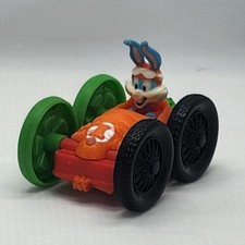 1991 McDonald's Happy Meal Toys Tiny Toon Adventures Flip Cars Buster Elmyra