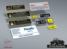 Fiat Barchetta sticker kit from 1994 | COMPLETE | 10 stickers