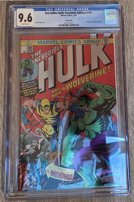 Incredible Hulk #181 CGC 9.6 Facsimile Edition FOIL Variant (2023) 1st Wolverine