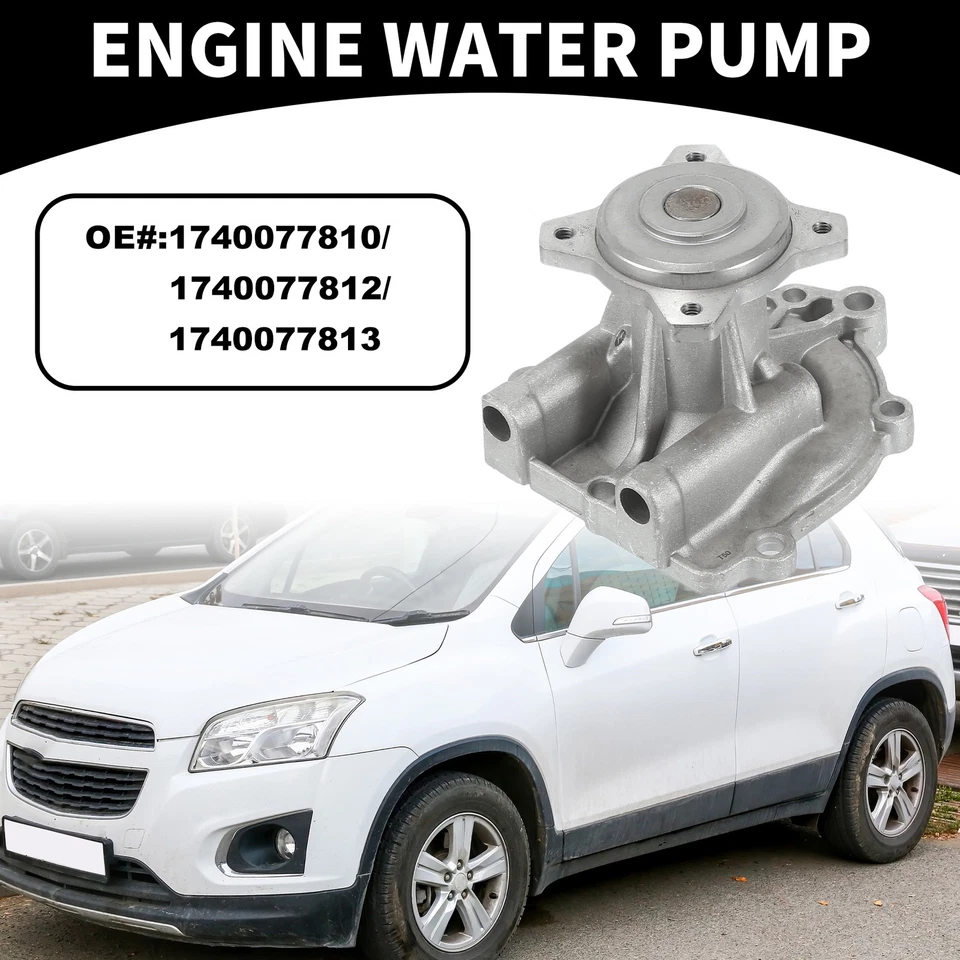 Pompe À Eau No.1740077810/ Voiture Pour Chevrolet Tracker 1999-2008 Métal - Photo 2/4