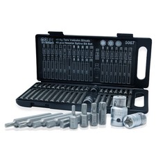 40tlg XZN Innen Vielzahn Sechskant Torx Steckschl&uuml;ssel Nuss Set