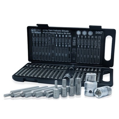 40tlg XZN Innen Vielzahn Sechskant Torx Steckschlüssel Nuss Set