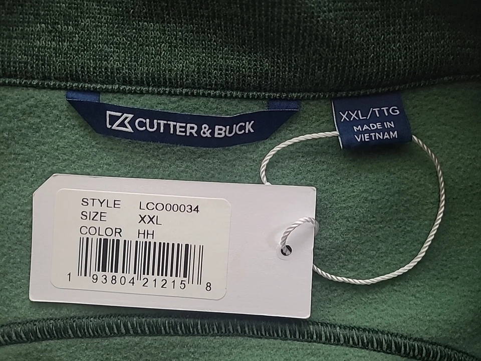 NWT Cutter & Buck Mainsail Sweater Knit Vest Women's Sz 2XL Full Zip Pockets - Image 3 of 4