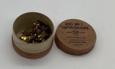 Vintage Tip Top No. 1 Paper Clips