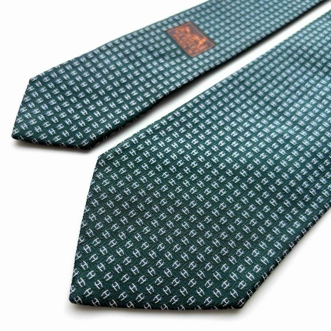 Extremely good condition  Hermes tie Fassonné H p… - image 3