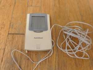 Vintage 1990's Radio Shack Home Weather Station Termo-Hydro WORKS GREAT! White