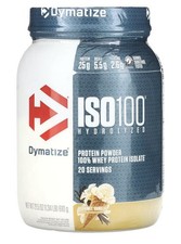Dymatize ISO100 Hydrolyzed Whey Protein Isolate Gourmet Vanilla