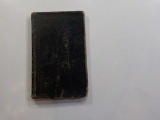 Diary 1854 Herman W. Otto Sandusky Ohio Handwritten History Ephemera Antique