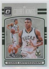 2016 Donruss Optic Court Kings Holo Silver Prizm Giannis Antetokounmpo #24 k5j