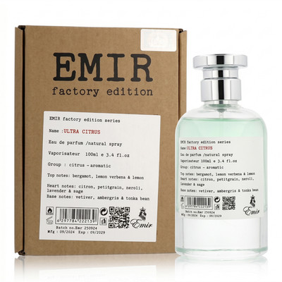 Emir Ultra Citrus 100ml EdP Parfum Damen Herren Unisex Zitrone Sommer NEU OVP