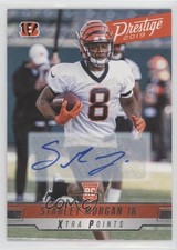 2019 Panini Prestige Rookie Xtra Points Signatures Stanley Morgan Jr Auto 0nr3