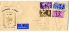 GB 1948 Olympic Games illustrated first day cover with Wembley slogan cancel