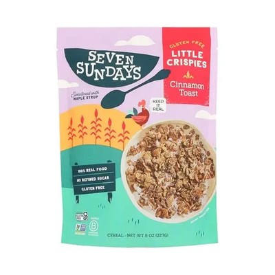 Seven Sundays Little Crispies Cinnamon Toast Gluen Free
